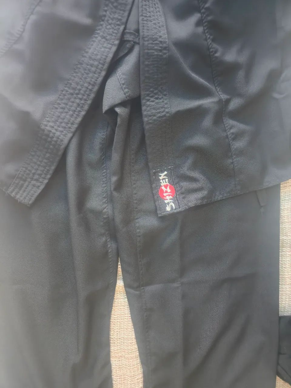 Kimono karate preto shizen - Foto 2