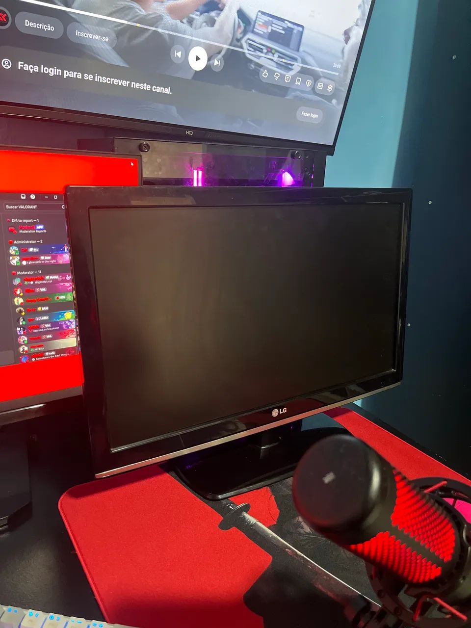 Monitor / TV LG 22" HD (HDMI e VGA) - Ideal para PC, Games e TV Box - Foto 3