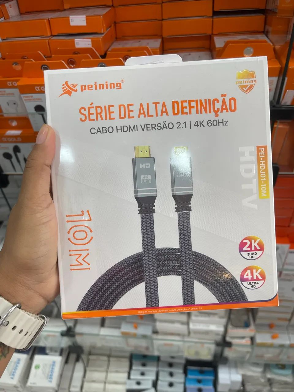 Cabo Hdmi 2.1 Ultra High Speed De 2 Metros - Foto 3