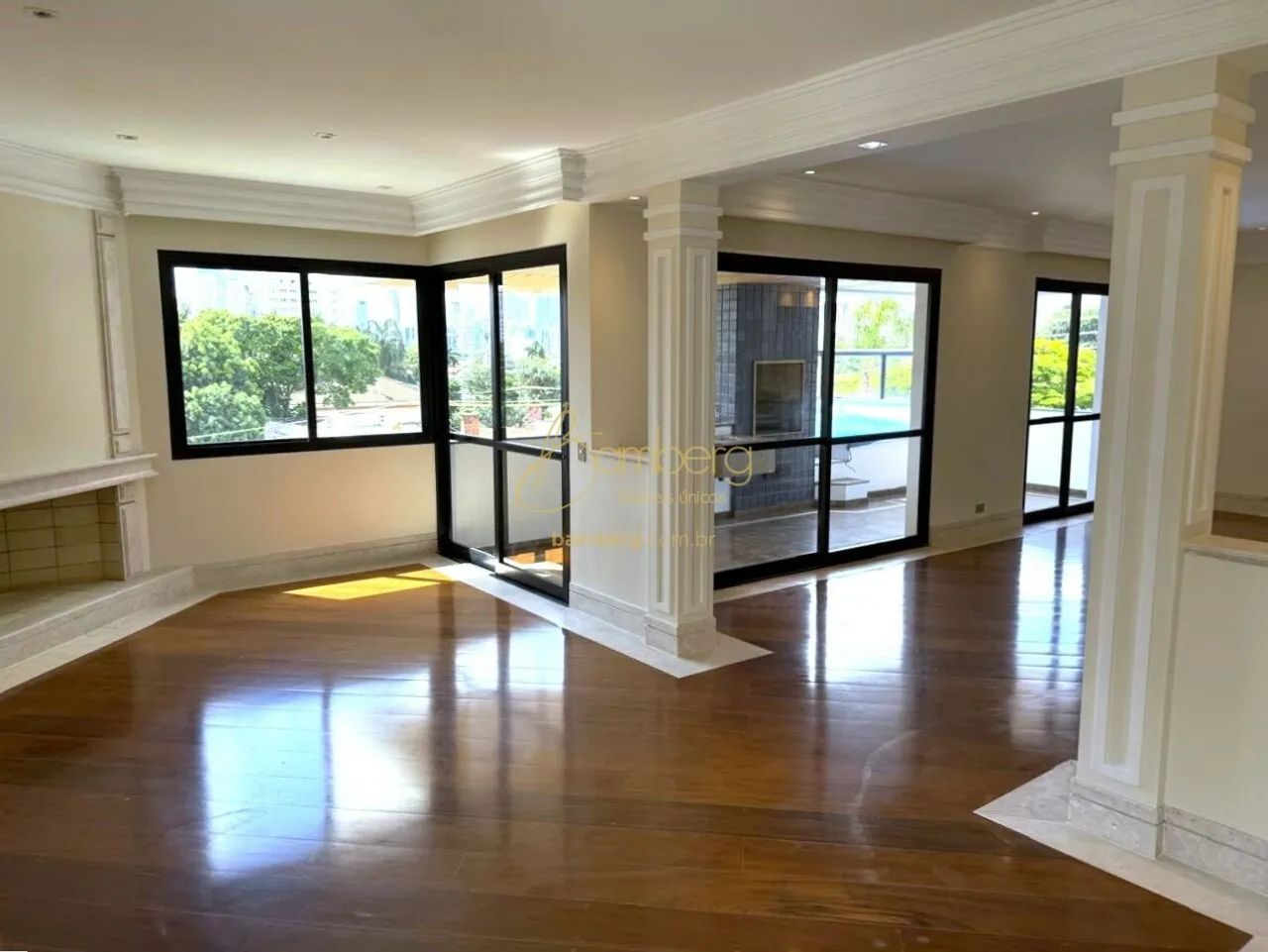Apartamento no Brooklin com churrasqueira e piscina na varanda - Foto 5