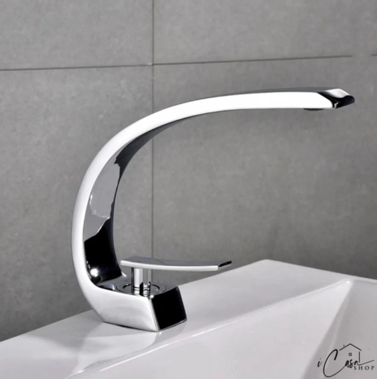 Torneira Luxo Bancada Inox Excelente  - Foto 2