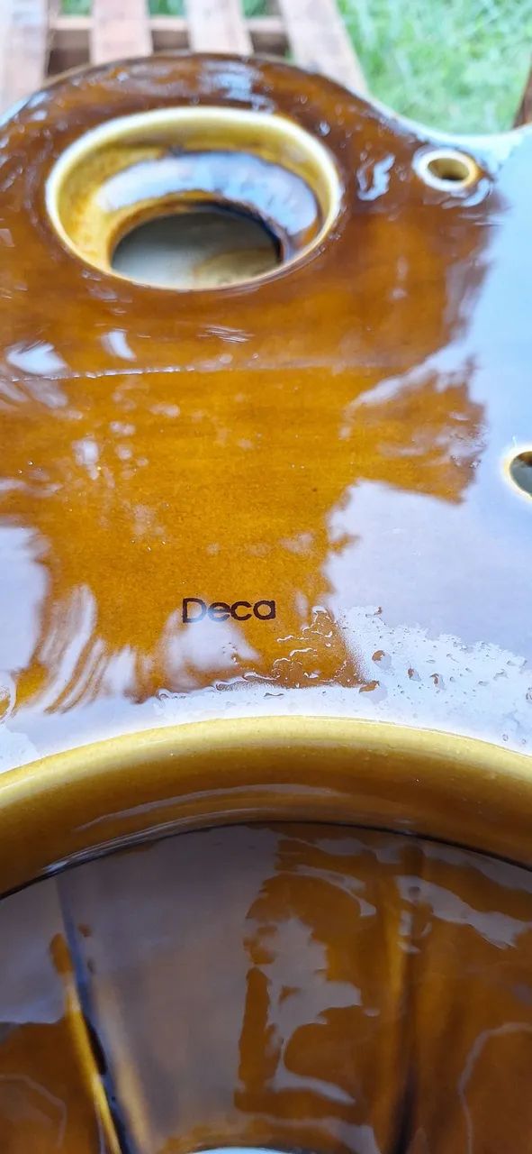 Vaso sanitário Deca com caixa acoplada marrom - Foto 3