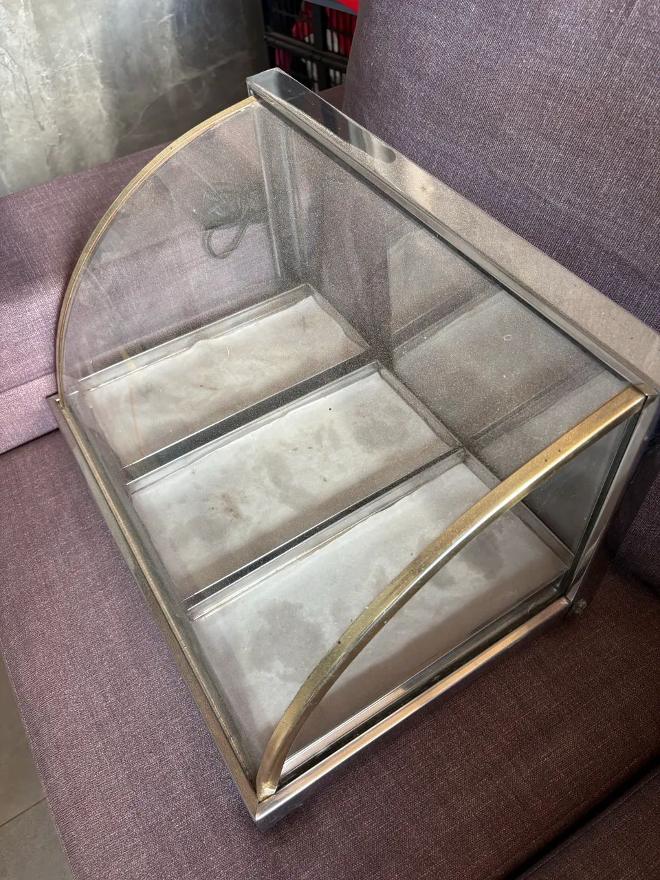 Estufa de inox para salgados com 3 bandeijas. - Foto 2