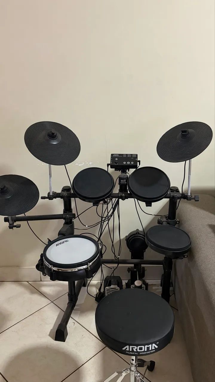 Bateria eletrônica (Seminova) - Foto 2