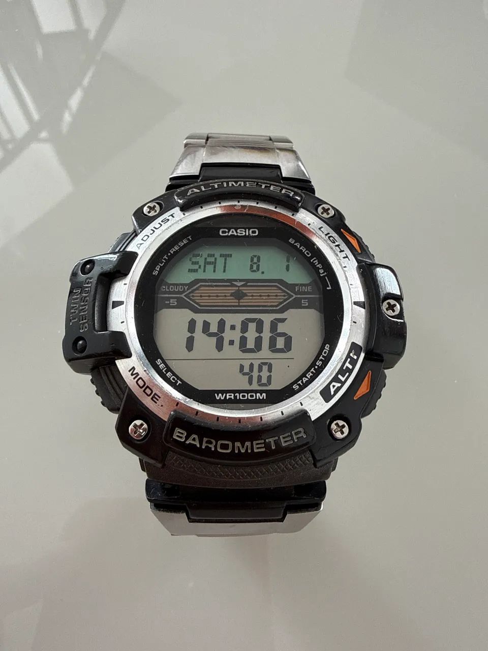 Relógio Casio world time 5 alarme 
