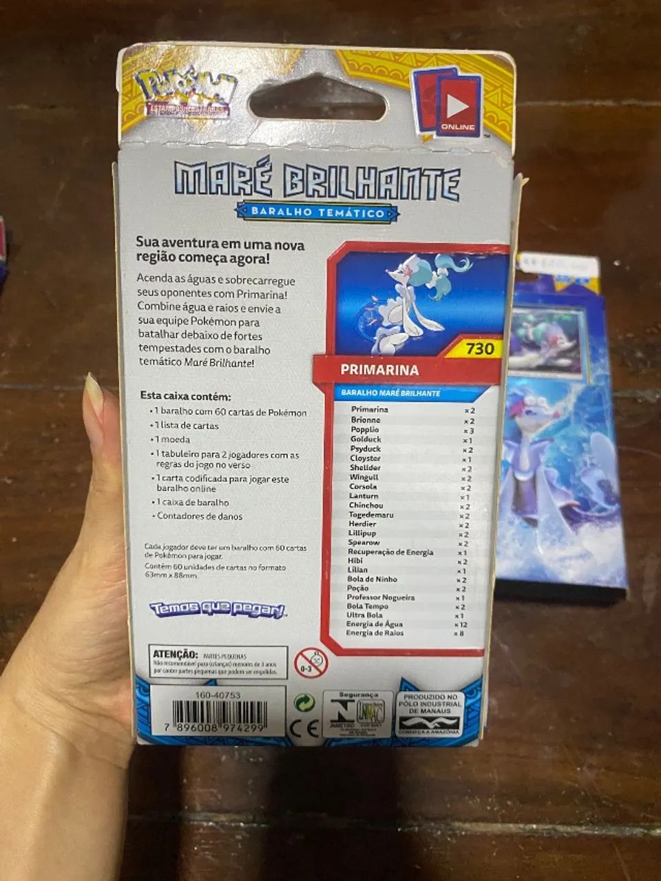 Baralho Pokémon Sol e Lua  - Foto 3