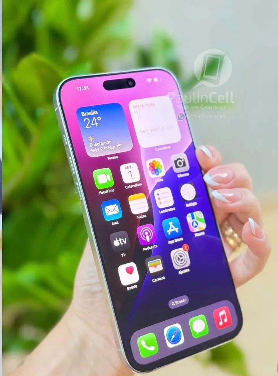 IPhone 16 Pro Max 256gb branco completo  - Foto 3