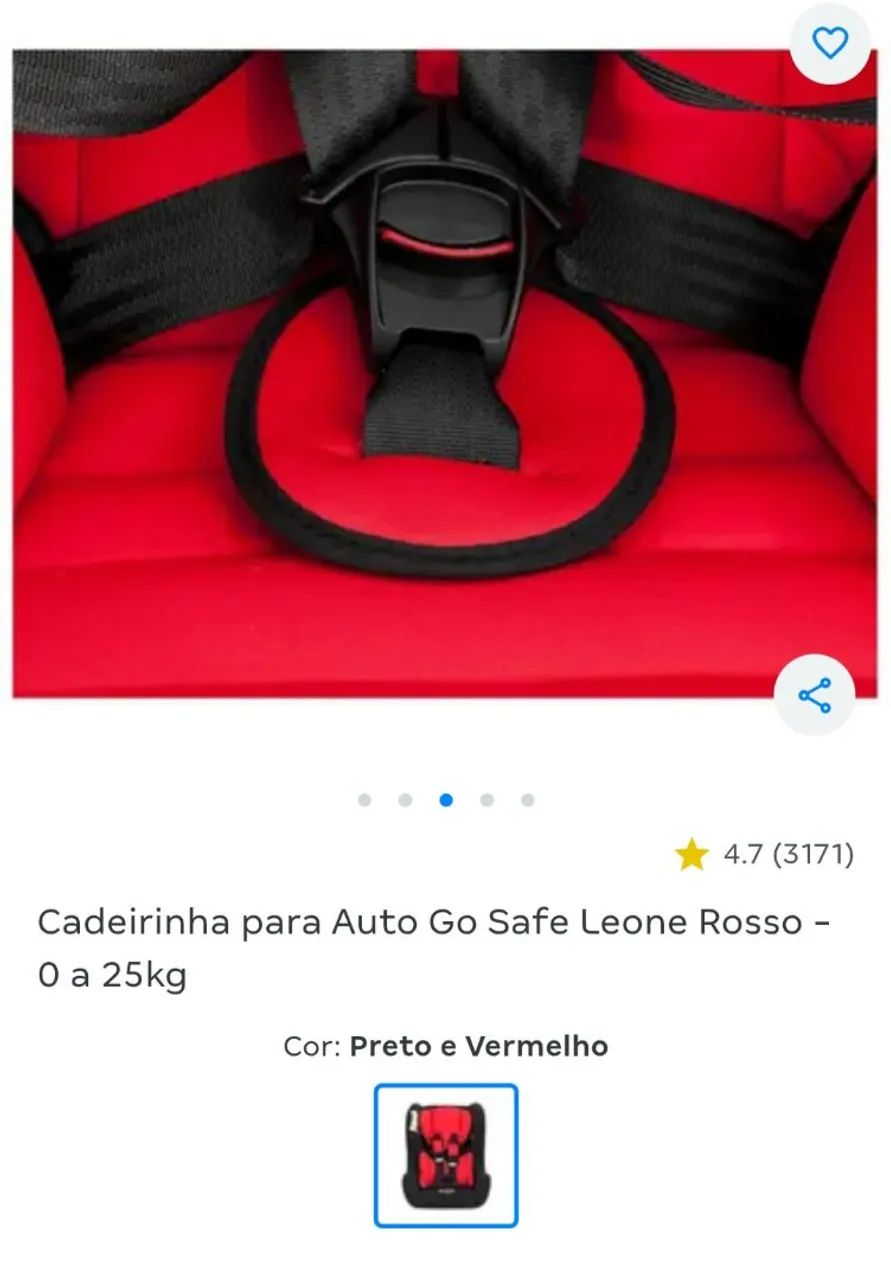 Cadeirinha de carro  - Foto 2