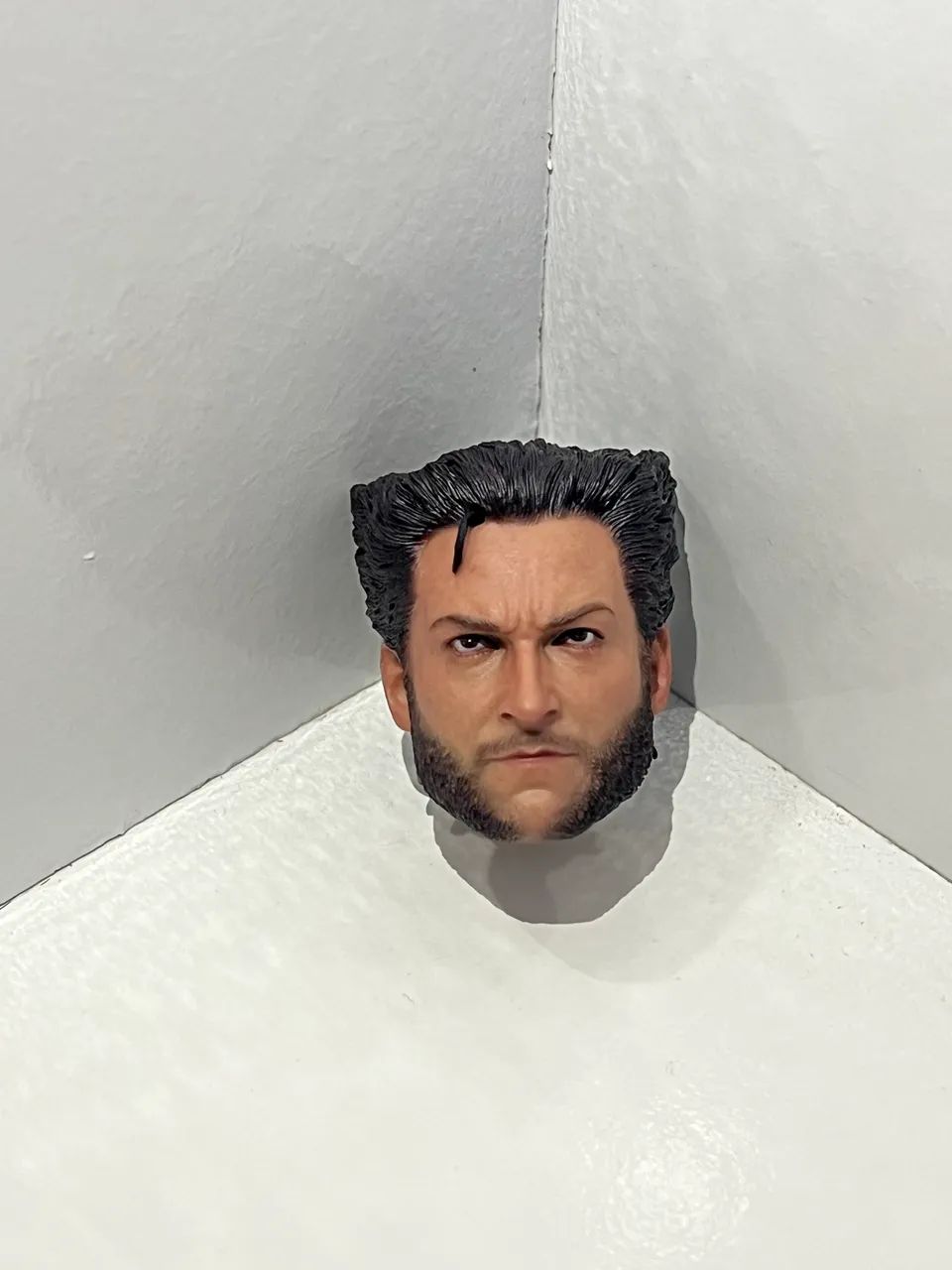 cabeça figura de ação wolverine logan 1/6 - Foto 5