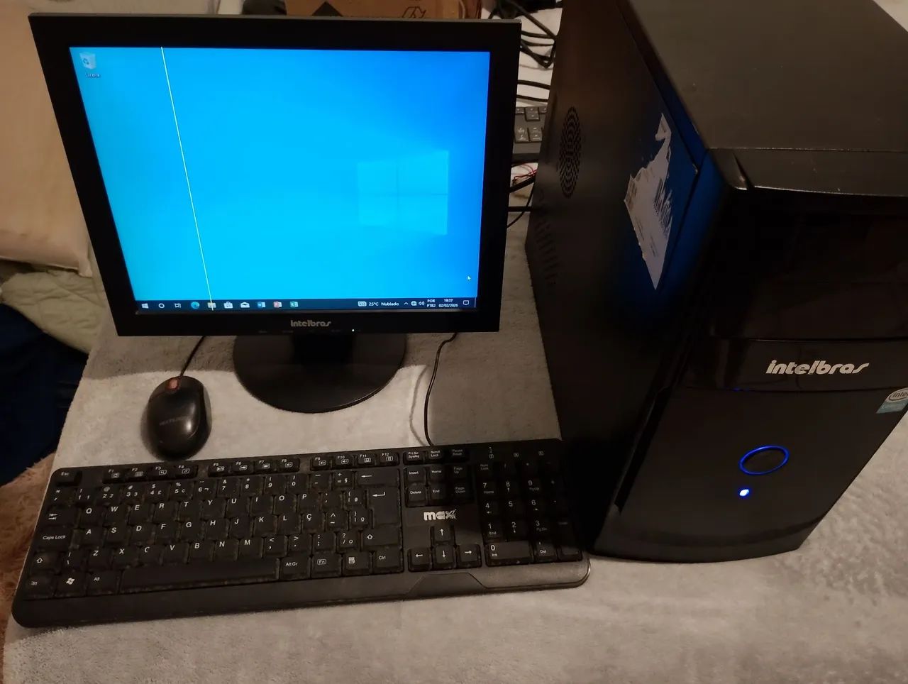 Desktop Completo Intelbras - Core 2 Duo - Pronto para uso