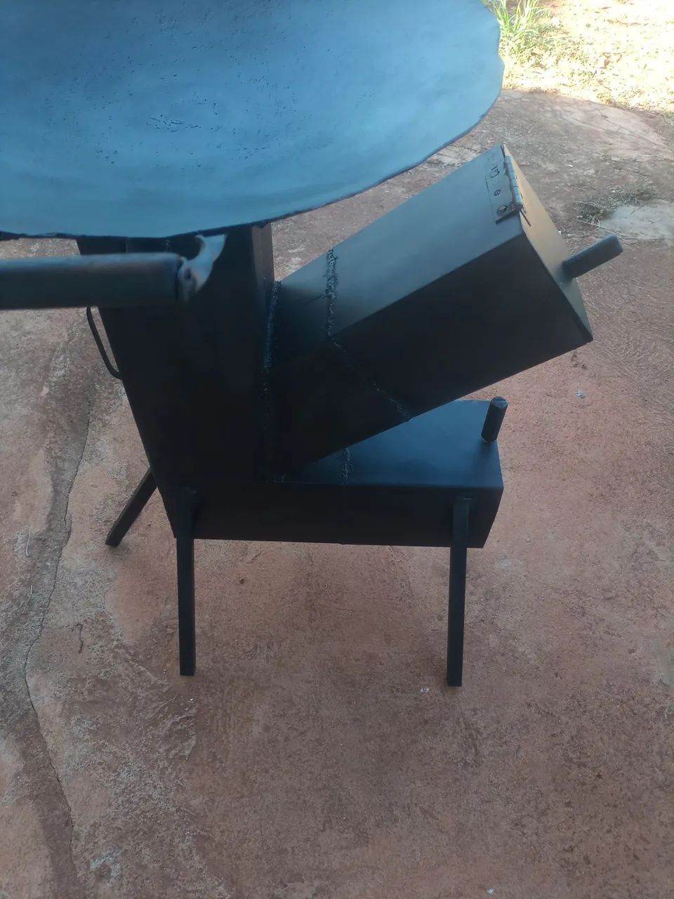 Fogareiro a lenha com tacho de disco de arado  - Foto 5