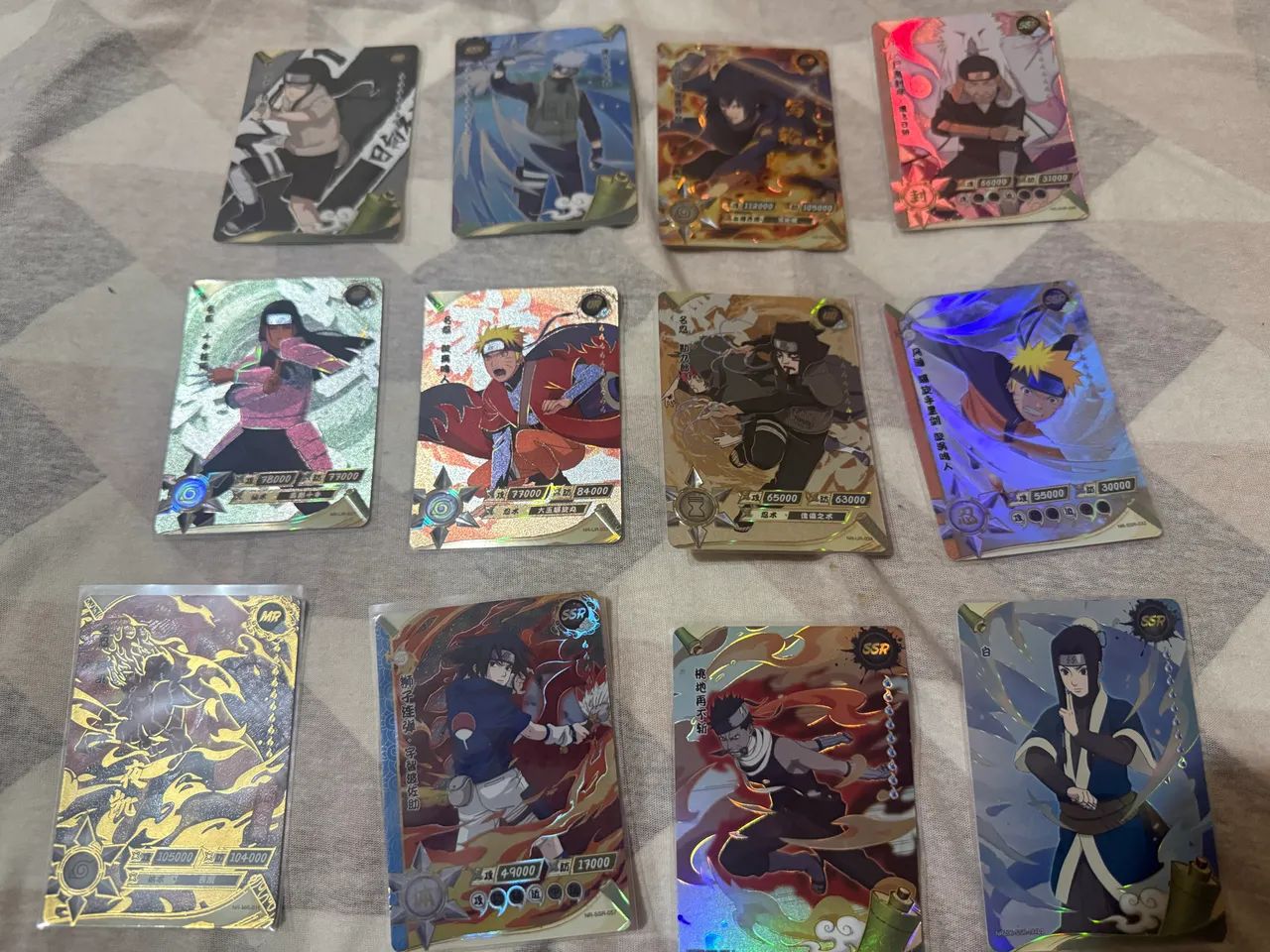 Lote de Cards do Naruto originais kayou com ssr,ur,or,mr etc - Foto 3
