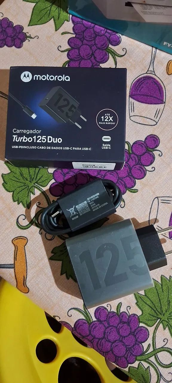 Carregador Turbo 125W Tipo C - Foto 3