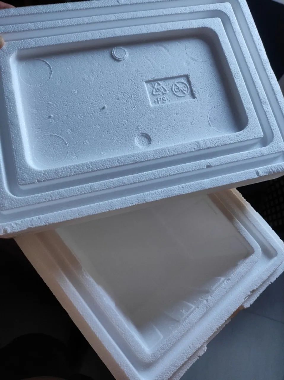 4 Caixas de Isopor Parede Tripla 12L - Foto 3