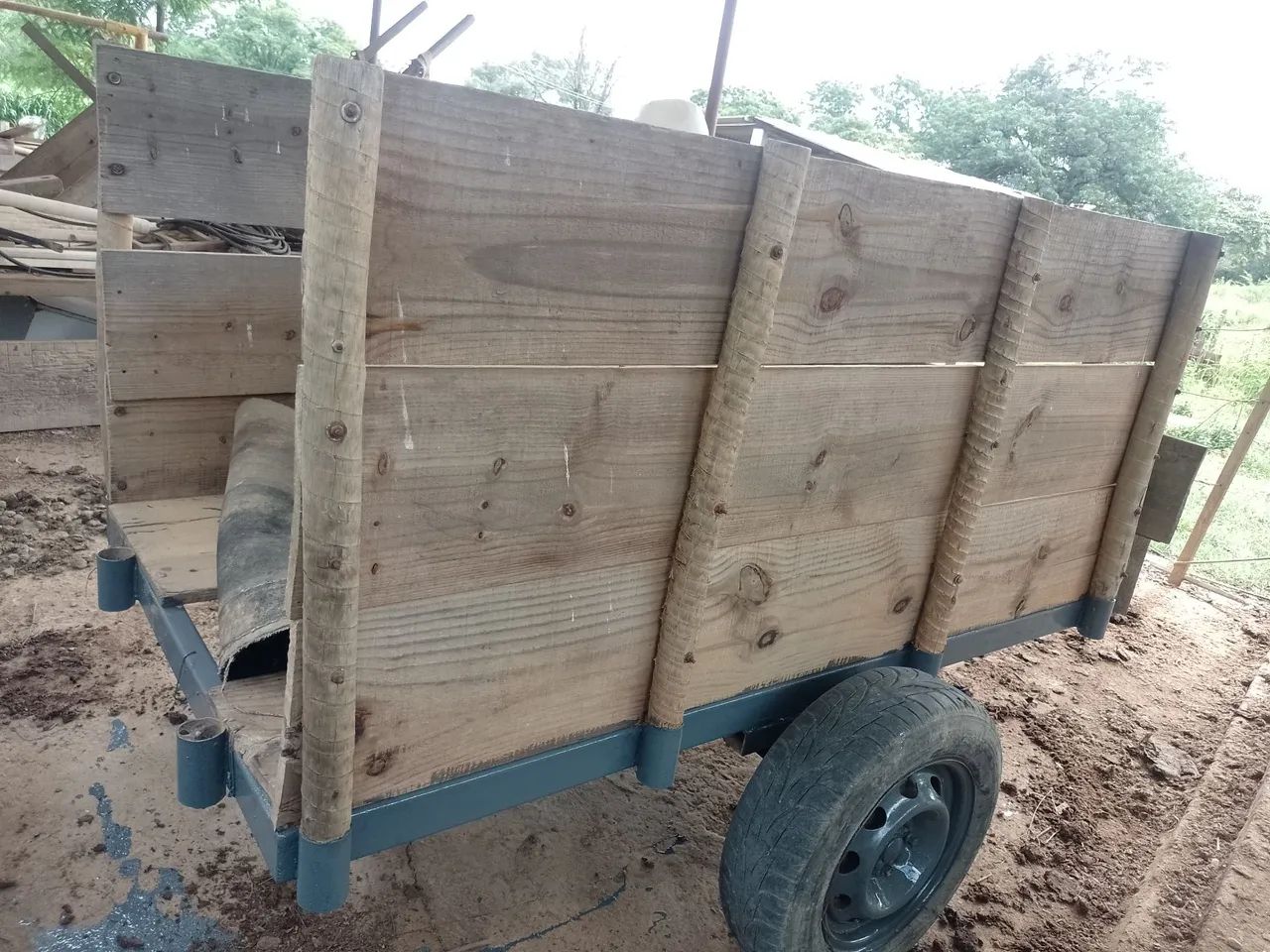 Carretinha para trator - Foto 4