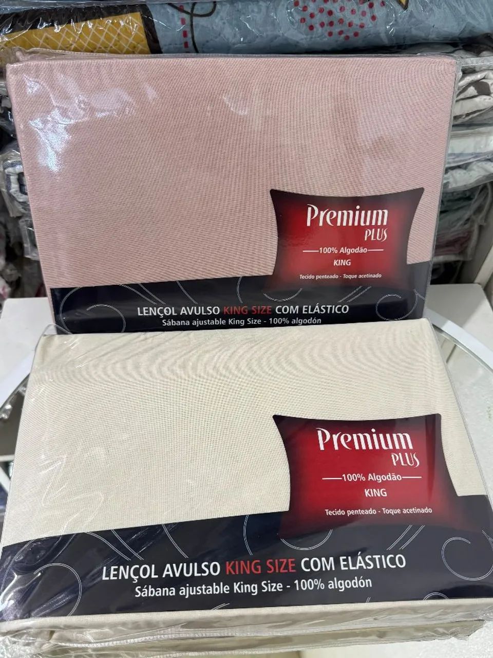 LENÇOL DE ELÁSTICO KING  - Foto 4