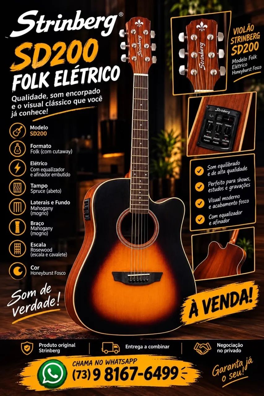 Vendo este violão ! 