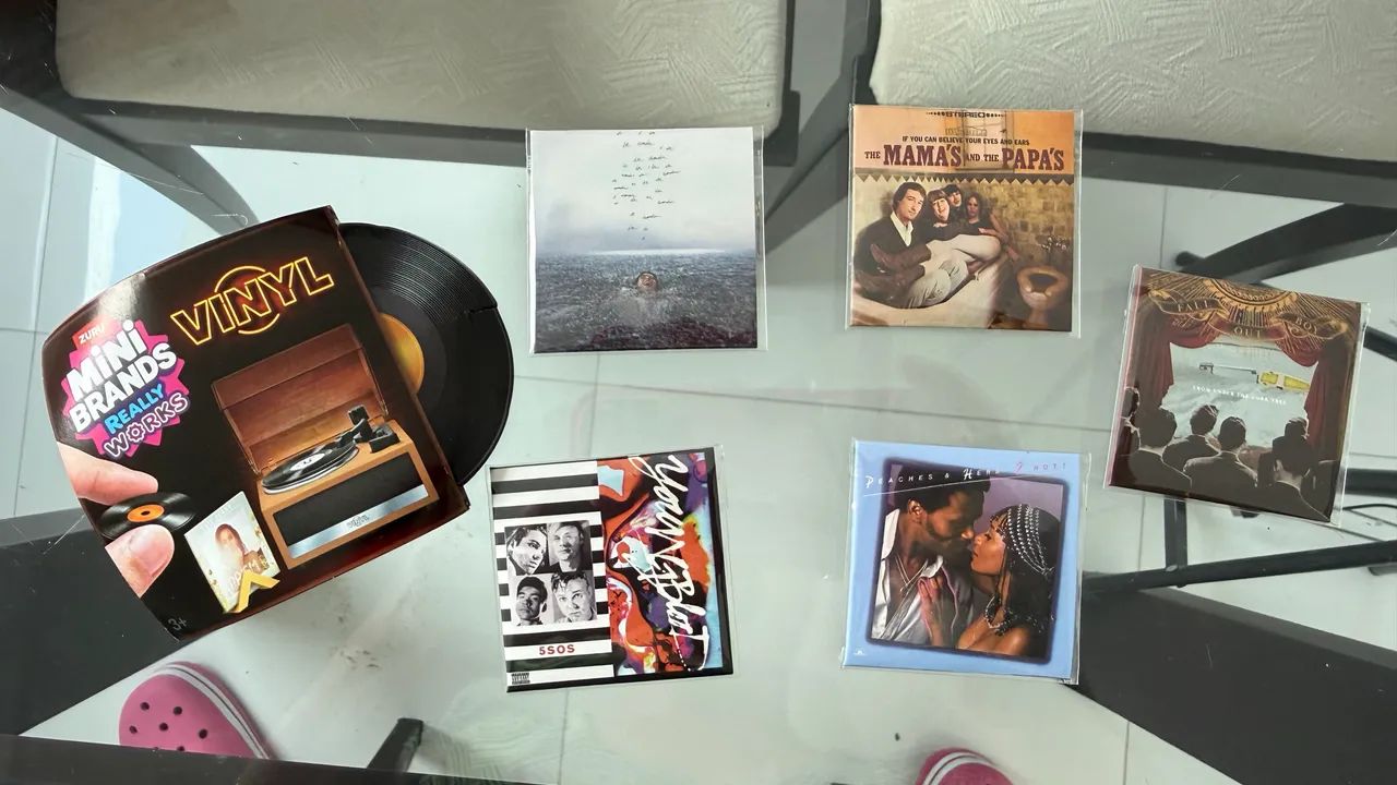 Discos de vinil mini Brands mini vitrola  - Foto 2