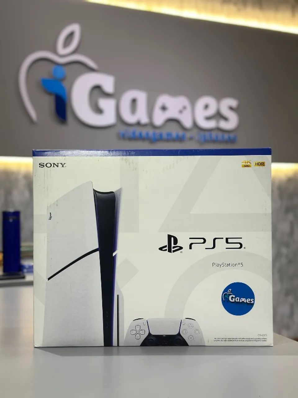 Ps5 Slim Físico 1TB Novo - 1 Ano de Garantia | Aceitamos o Seu Usado na Troca -Loja Física - Foto 2
