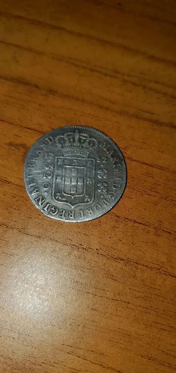 Moeda de 320 réis  - Foto 4