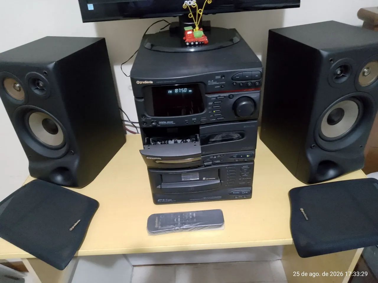 System Gradiente AL-8 com controle - Foto 2