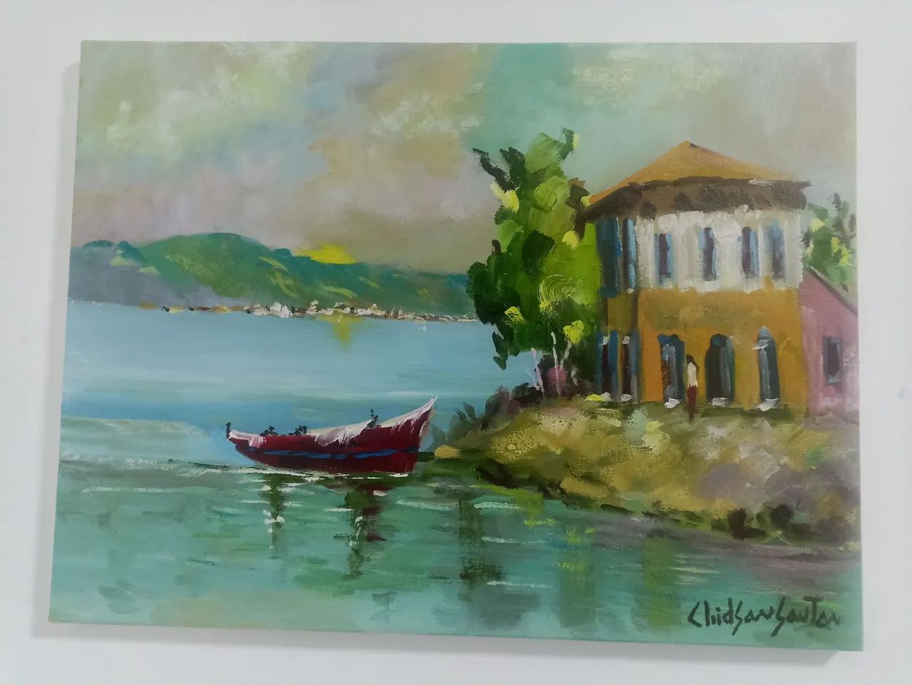Quadro de parede marinha 