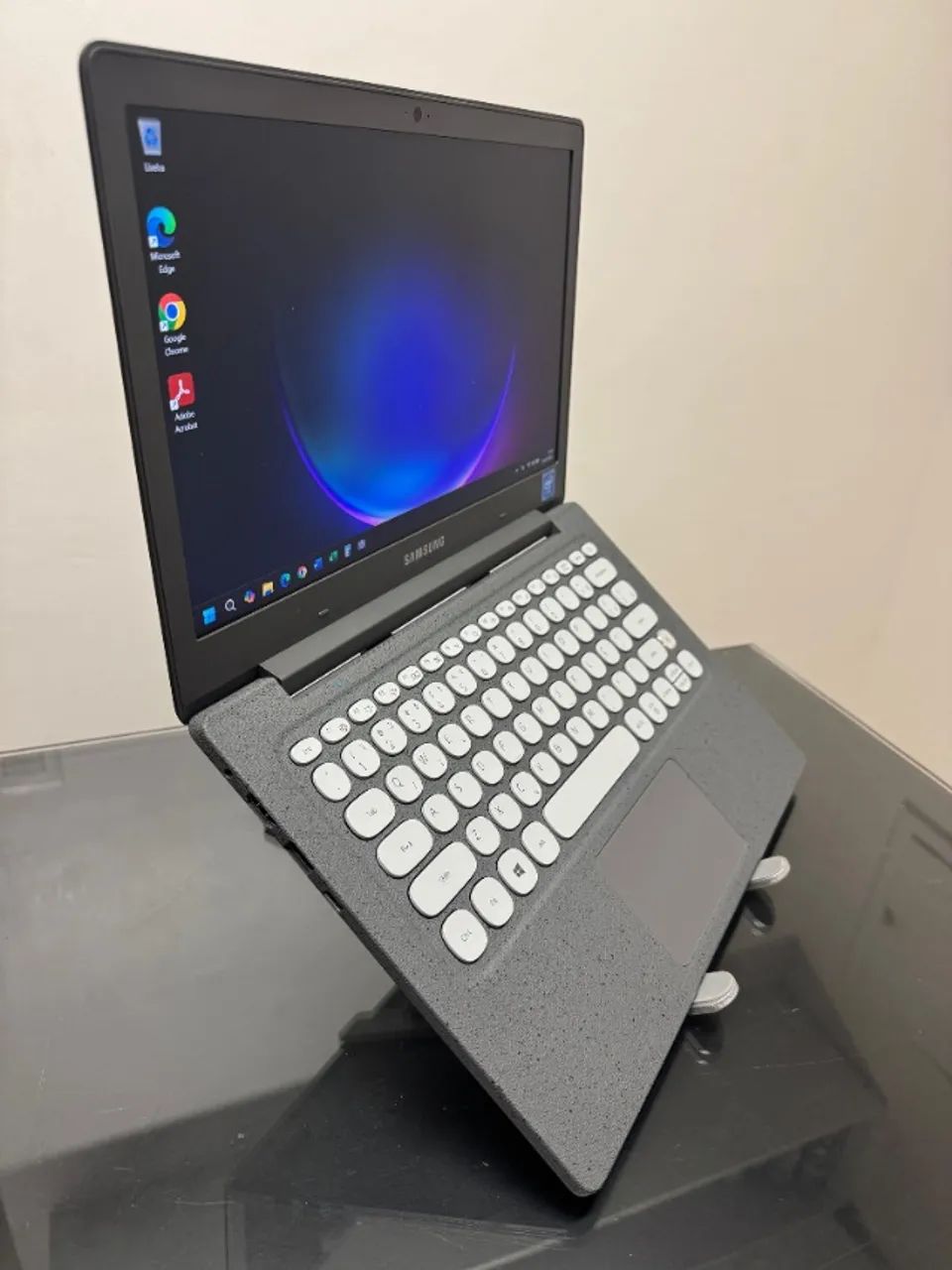 Notebook Samsung Flash - Intel Celeron N4000 - 4GB Ram - SSD 180GB Nvme - Biometria - Foto 2