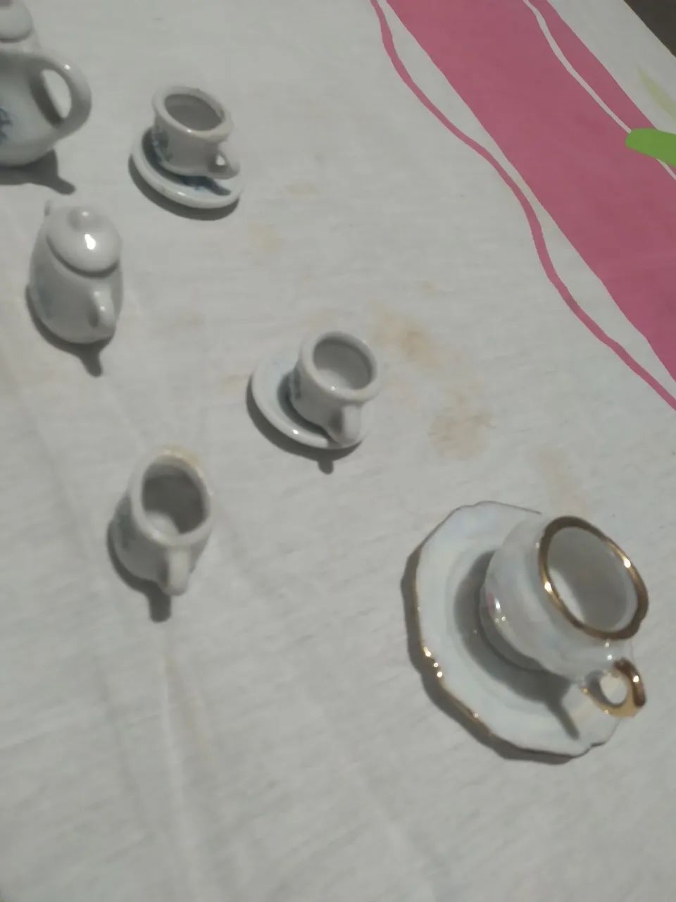 Conjunto de cha miniaturas  - Foto 3