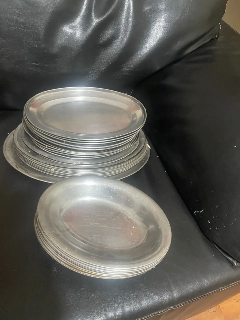 Travessas de Inox- 42 peças. - Foto 5