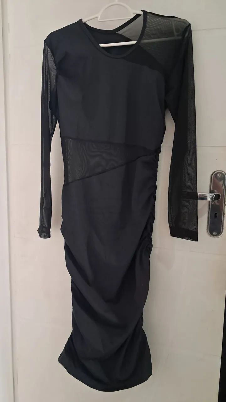Vestido midi preto - Foto 2
