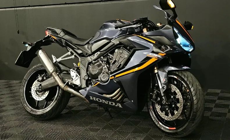  Honda CBR 650R 2021 Cinza - Foto 5