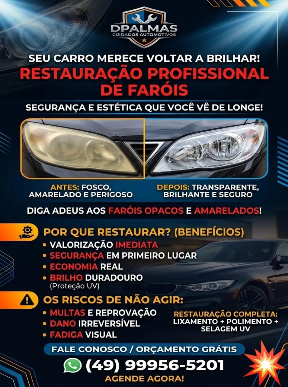 Restauração de Faróis 