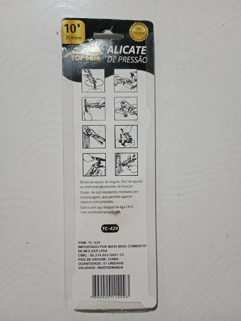 Alicate de pressão 10" top casa - Foto 5