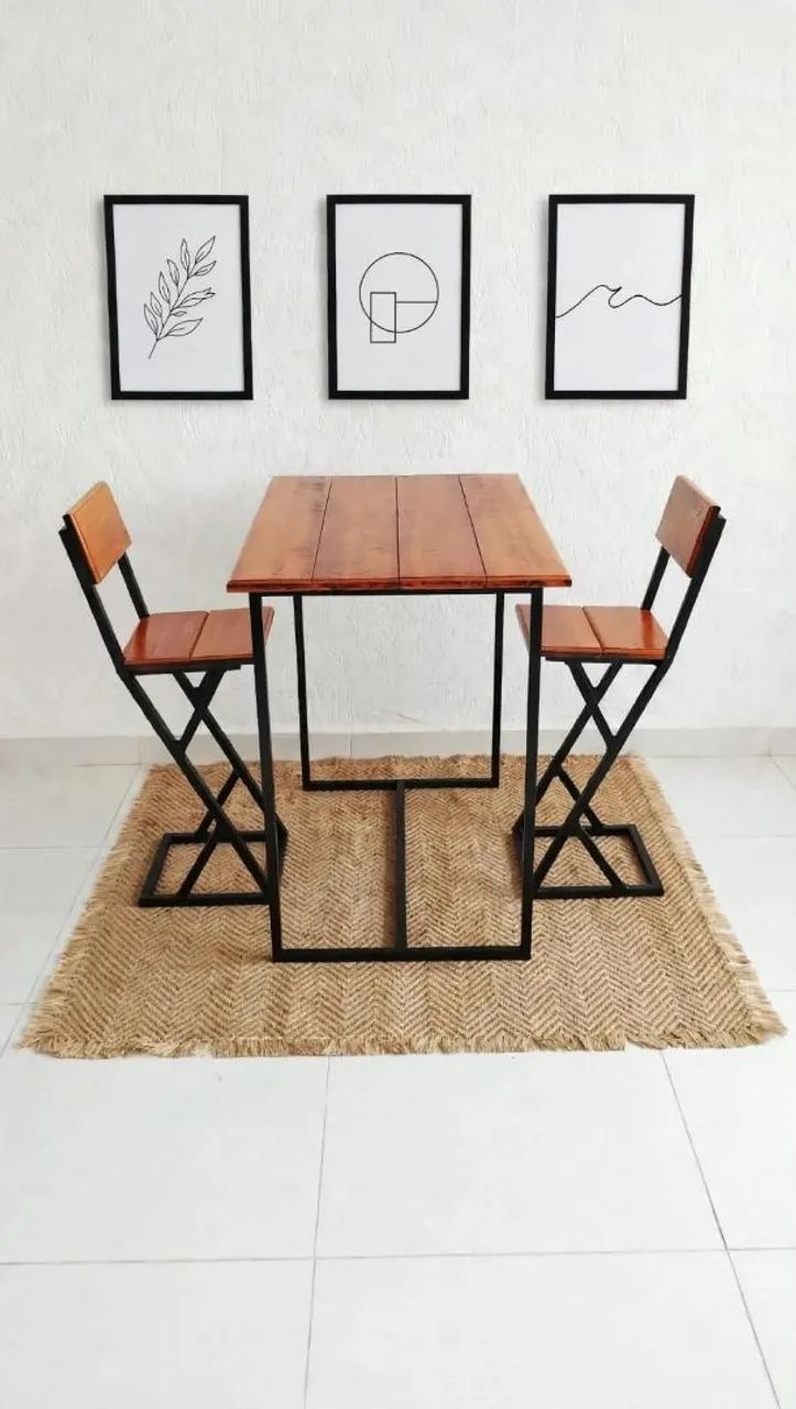 Mesa bistro retangular 85x60