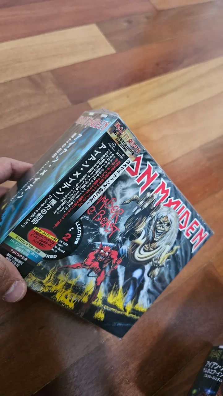 Kit Iron Maiden Boneco Patch Japonês 