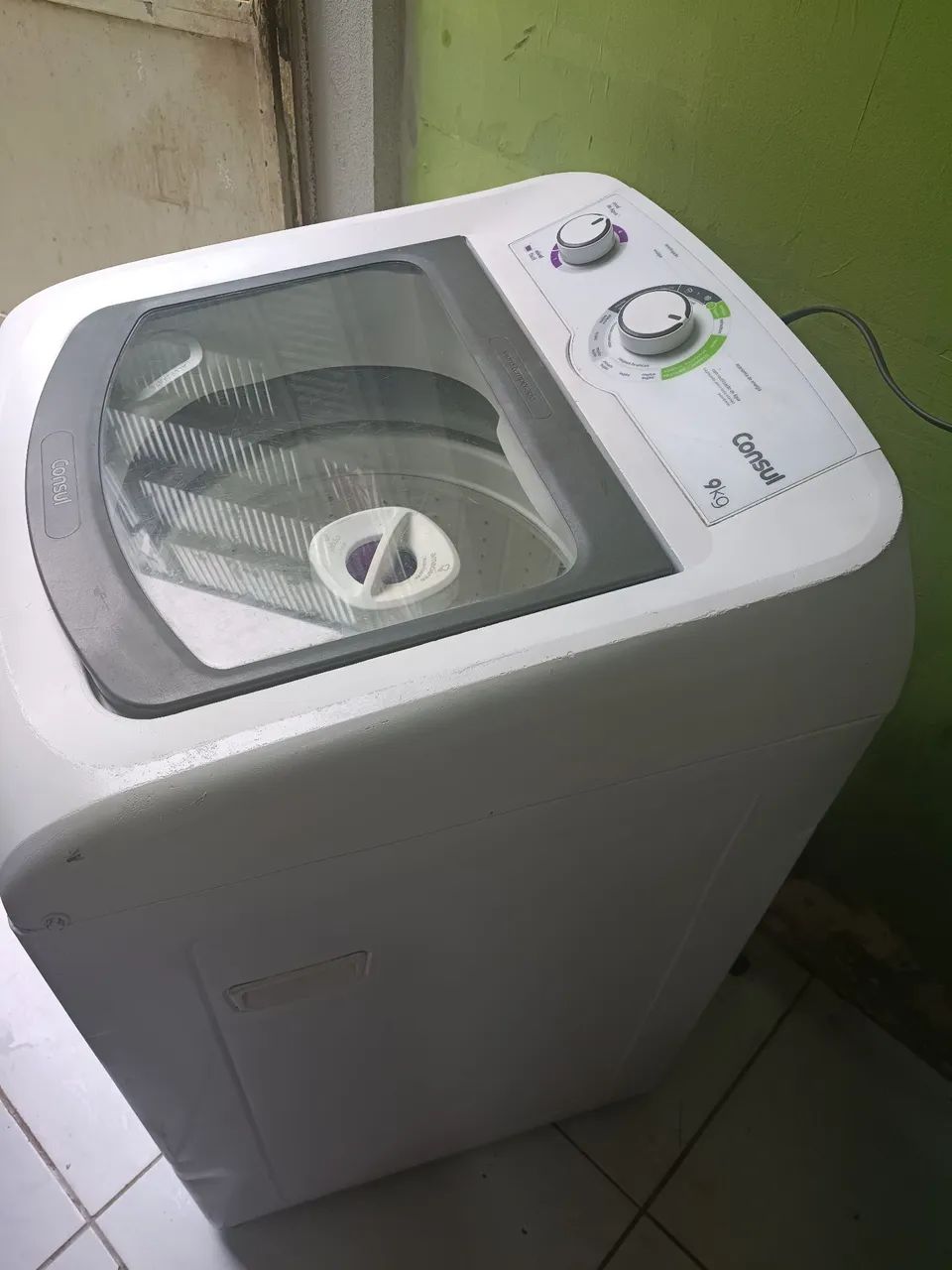 Máquina de lavar Consul 9 KG funcionando perfeitamente - Foto 3