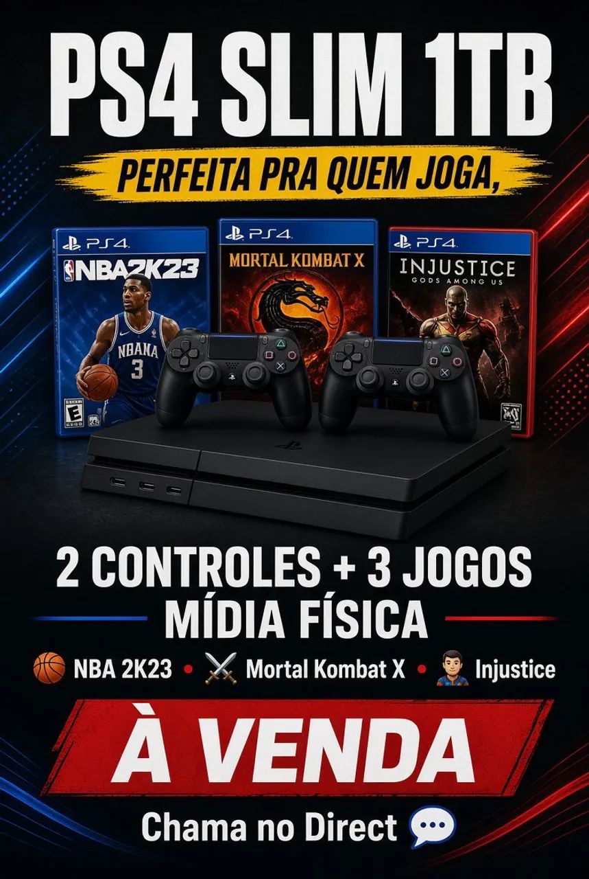 PS4 Slim 1TB 