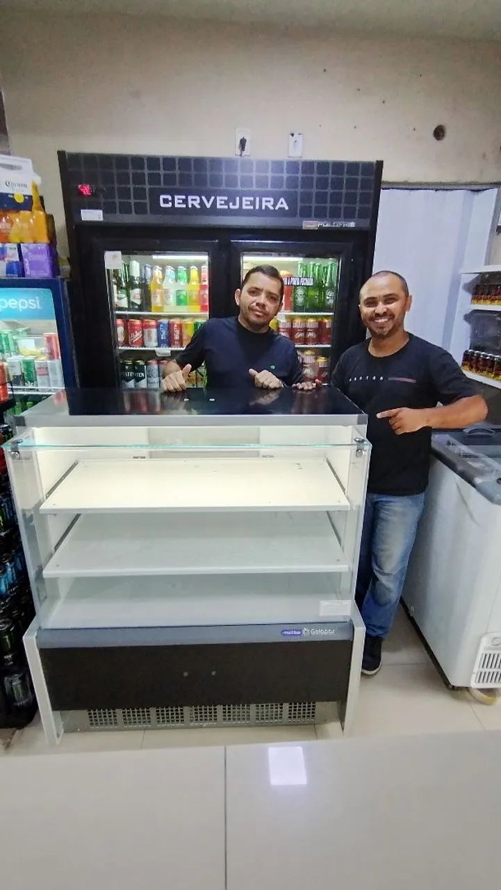 BALCÃO REFRIGERADO PLACA FRIA 1.10 METRO GELOPAR  - Foto 2