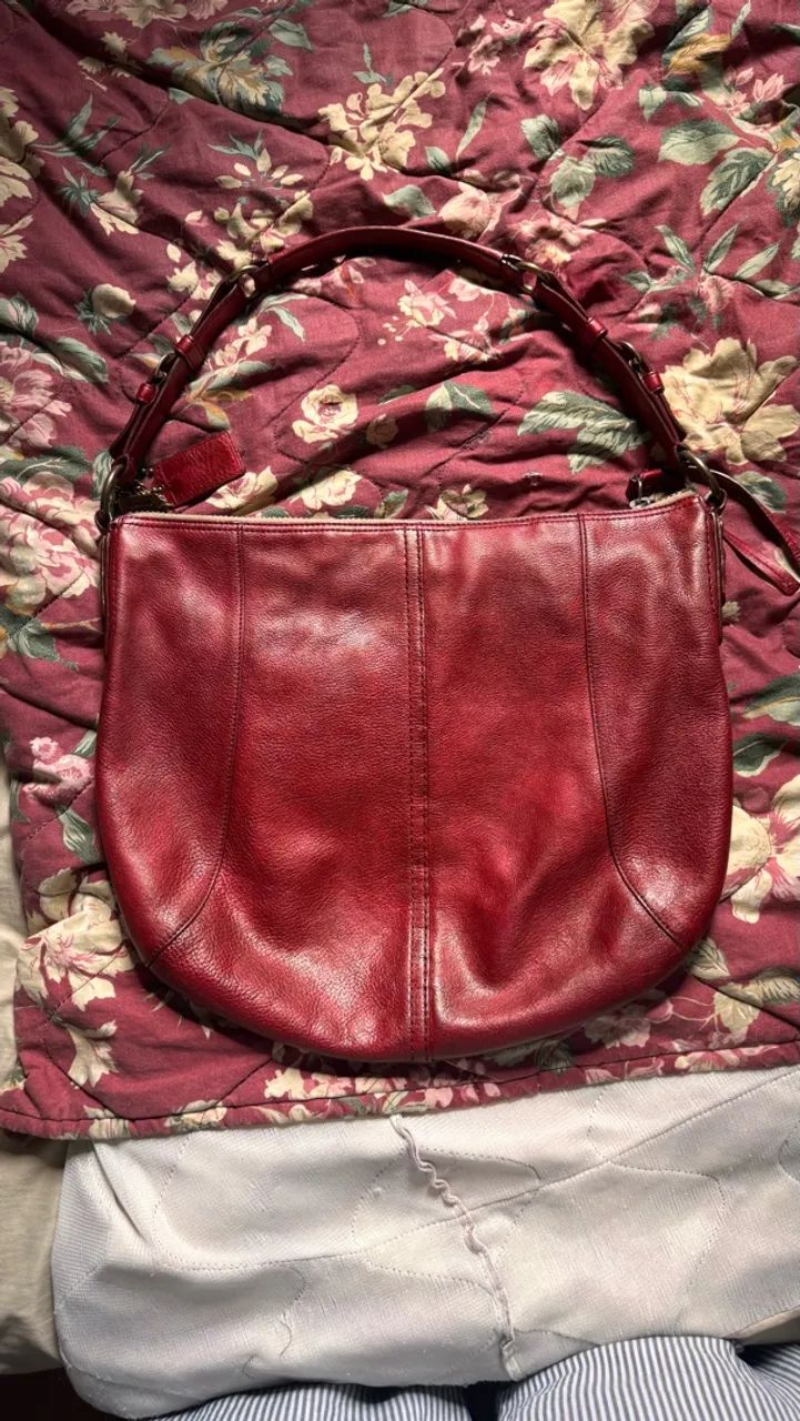 Bolsa Coach original cherry - Foto 2