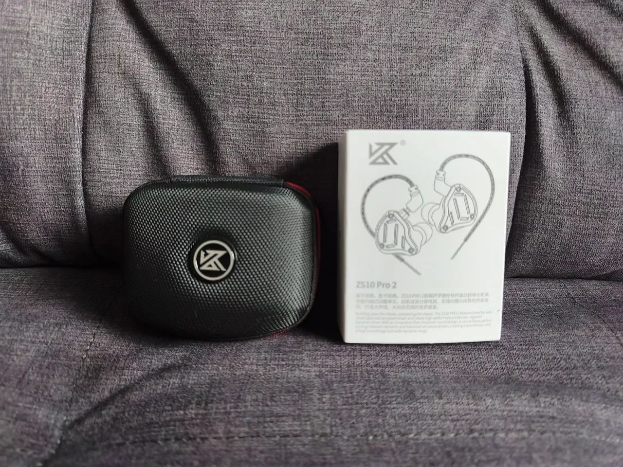 Fone Kz Zs10 pró 2 com case - Zerado