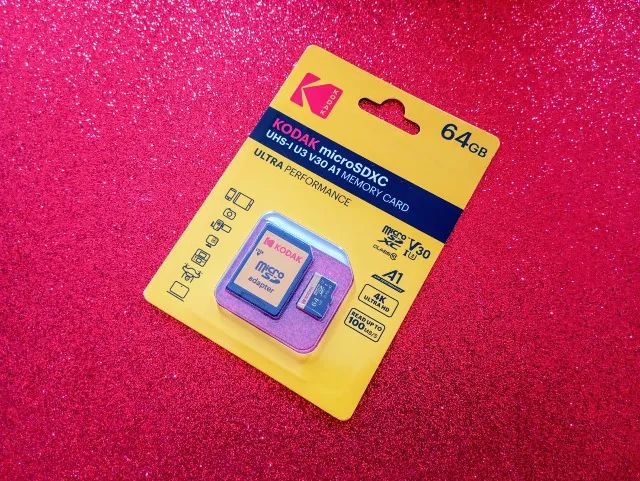 Cartão de memória 64G Micro SD com adaptador SD - Foto 2