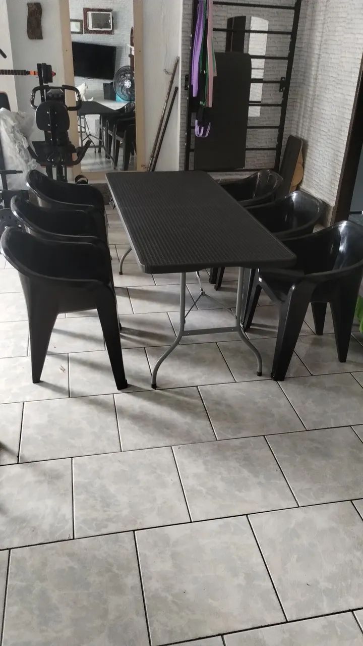 CONJ MESA DOBRAVEL RATAM + 6 POLTRONAS  - Foto 5