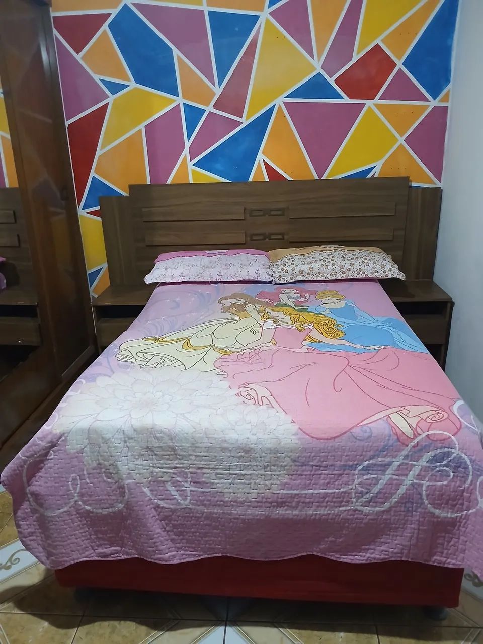 Cama Box C/ Cabeceira  - Foto 4