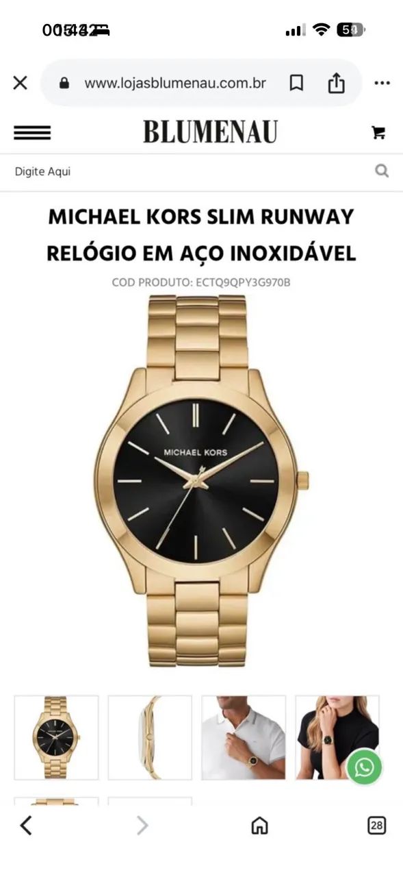 Relógio Michael Kors Unisex - Foto 3