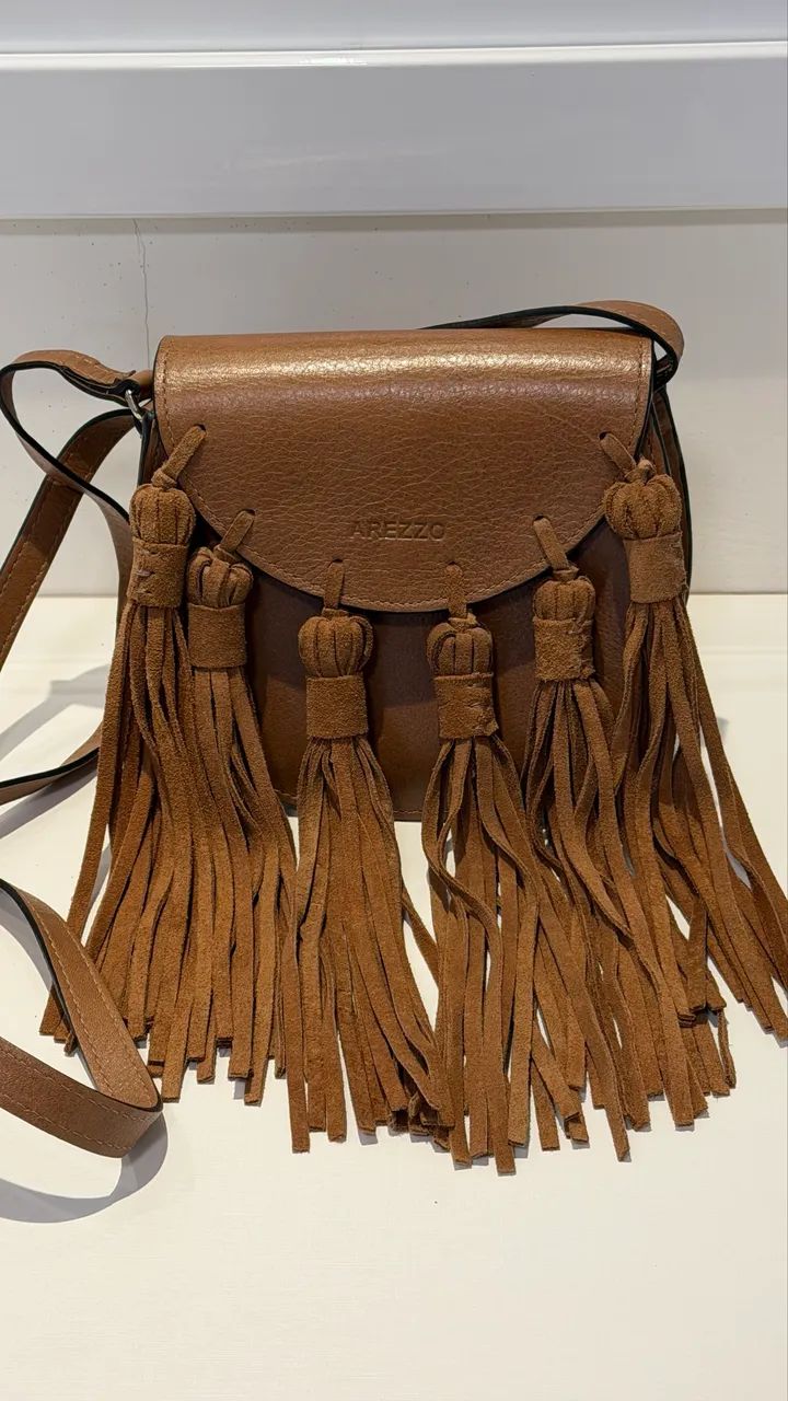 Bolsa Arezzo de franja boho - Foto 2
