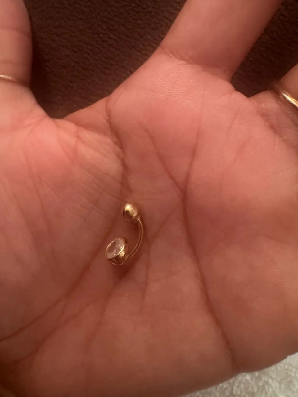 Piercing de umbigo ouro 18k
