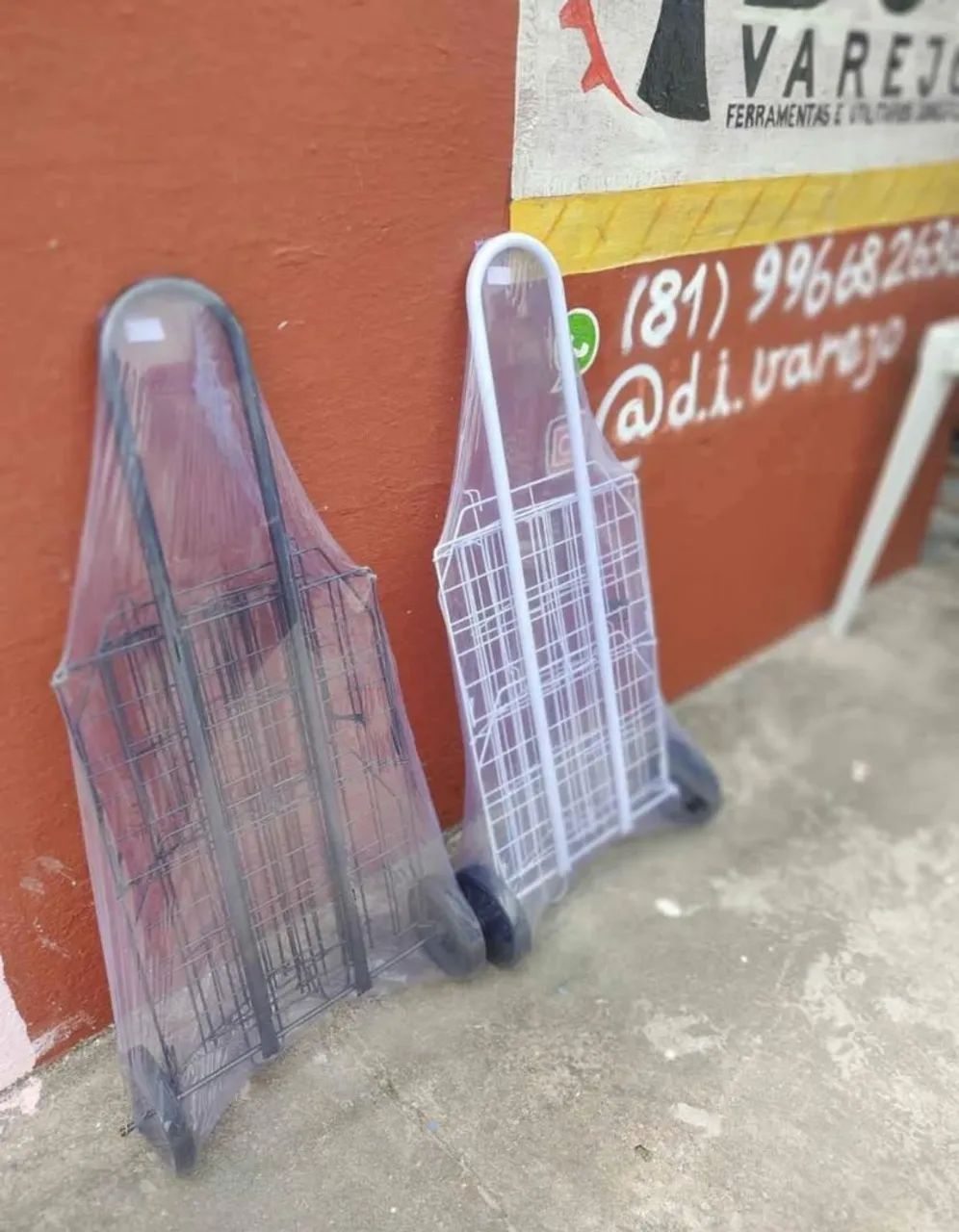 Carrinho de Compra de Ferro (Promoção) - Foto 2