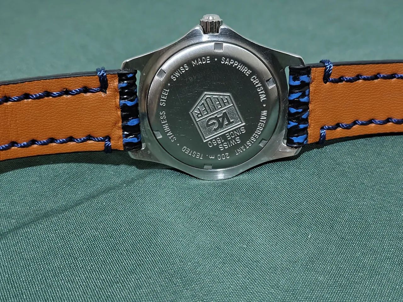 RELÓGIO TAG HEUER SERIE 2000! ESTADO DE ZERO! - Foto 5
