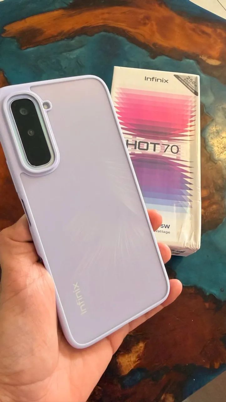 Celular infinix hot 70 novo 