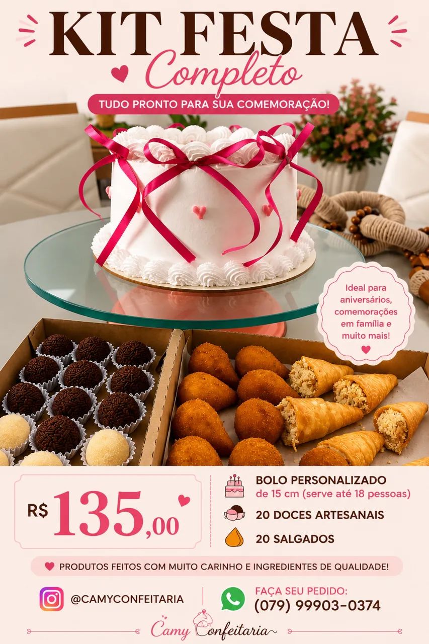 Bolos, doces e salgados - Foto 3